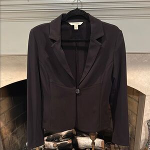 Boston Proper Black Blazer Tailored Suit Jacket size 10